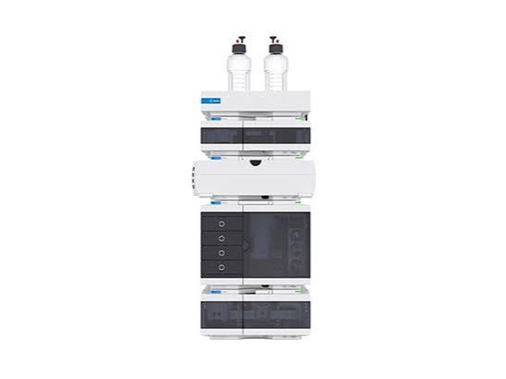 HPLC — Separates and quantifies compounds in a liquid sample — the workhorse of assay and impurity testing.